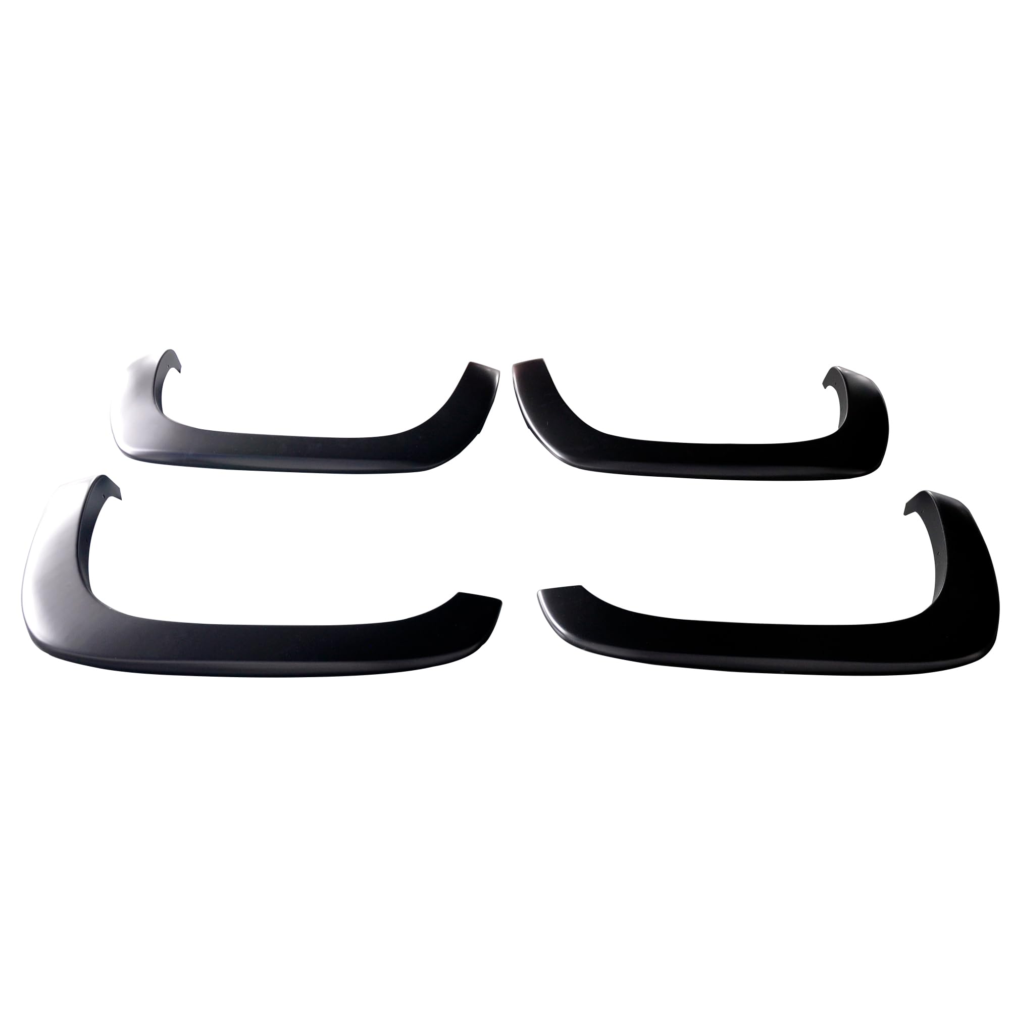 OE Factory Style Black Black Horse Fender Flares Compatible with 2002-2008 Dodge Ram 1500|2002-2008 Dodge Ram 2500|2002-2008 Dodge Ram 3500-FOERA02M