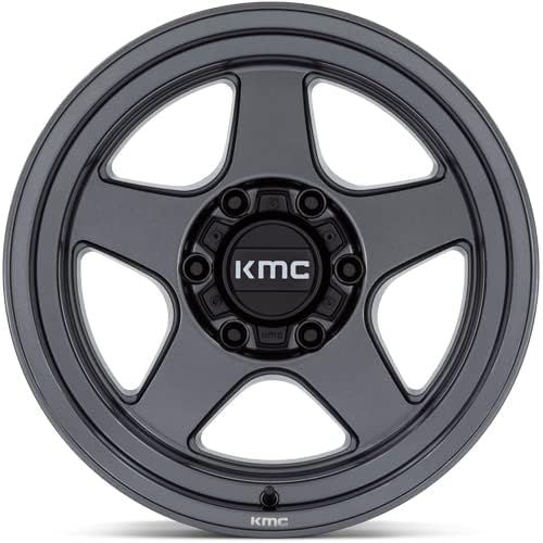 KMC Wheels 17X8.5 LOBO 5X5.04.36 -10mm MATTE ANTHRACITE - KM728AX17855010N