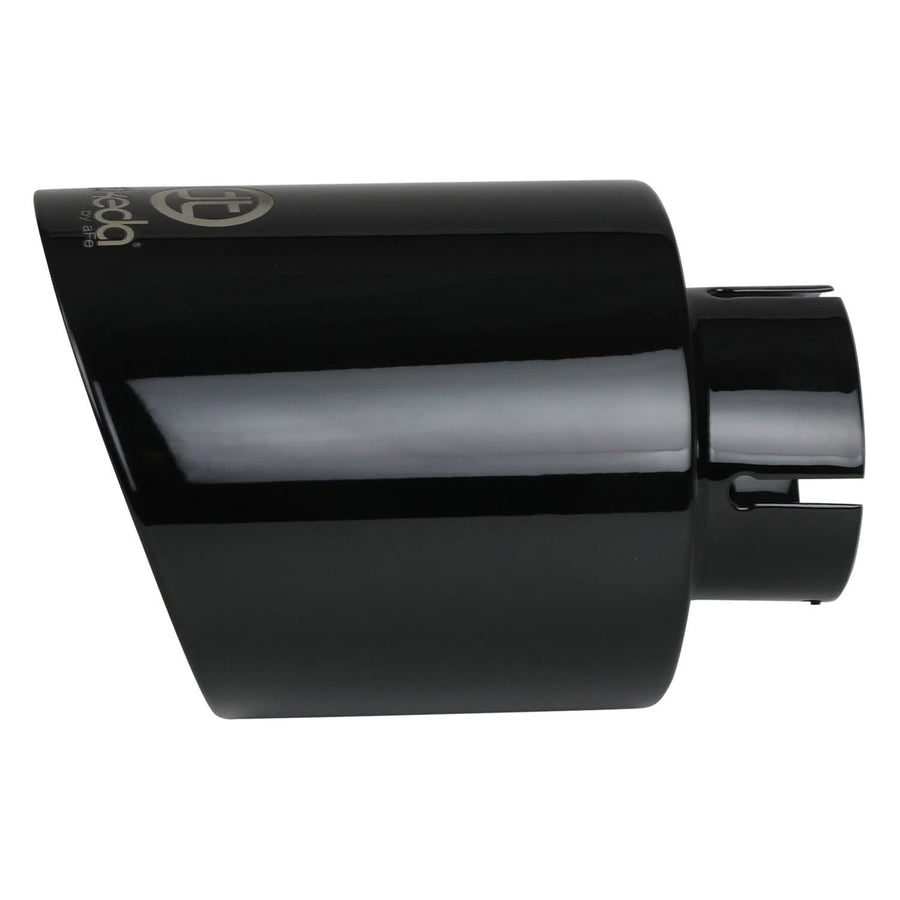 Takeda 409 Stainless Steel aFe Power Clamp-on Exhaust Tip Black 49T25454-B07