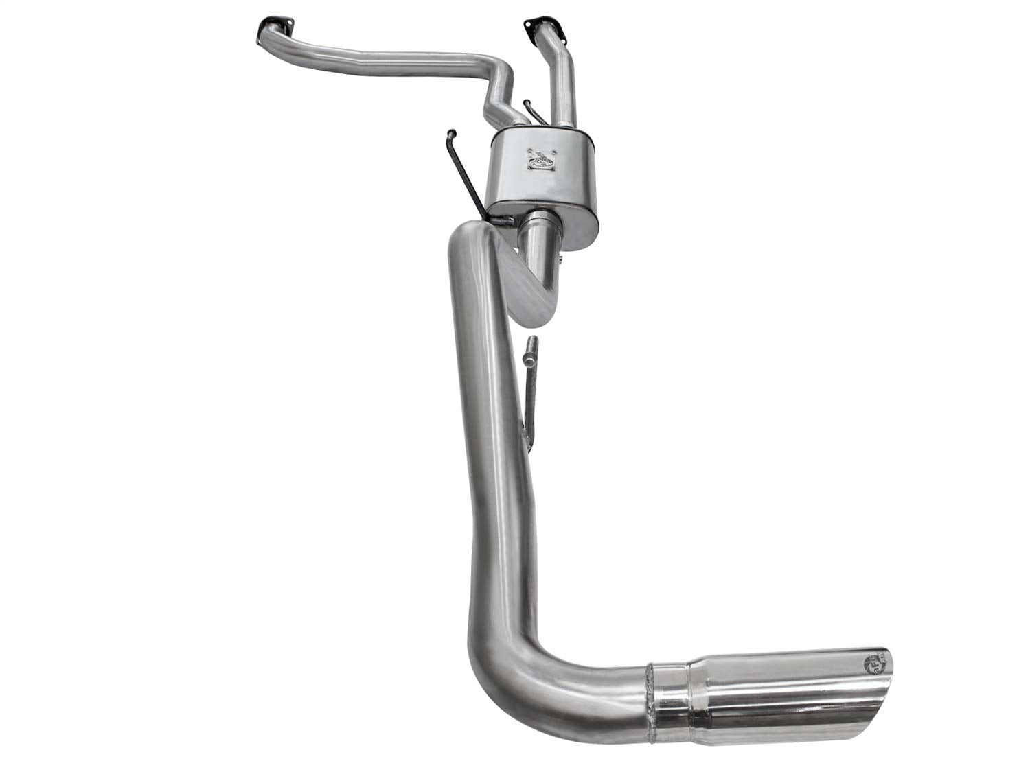 MACH Force XP aFe 49-46101-1 2-1/2" into 3" Cat-Back Stainless Steel Exhaust System with Polished Tip for Nissan Frontier V6-4.0L