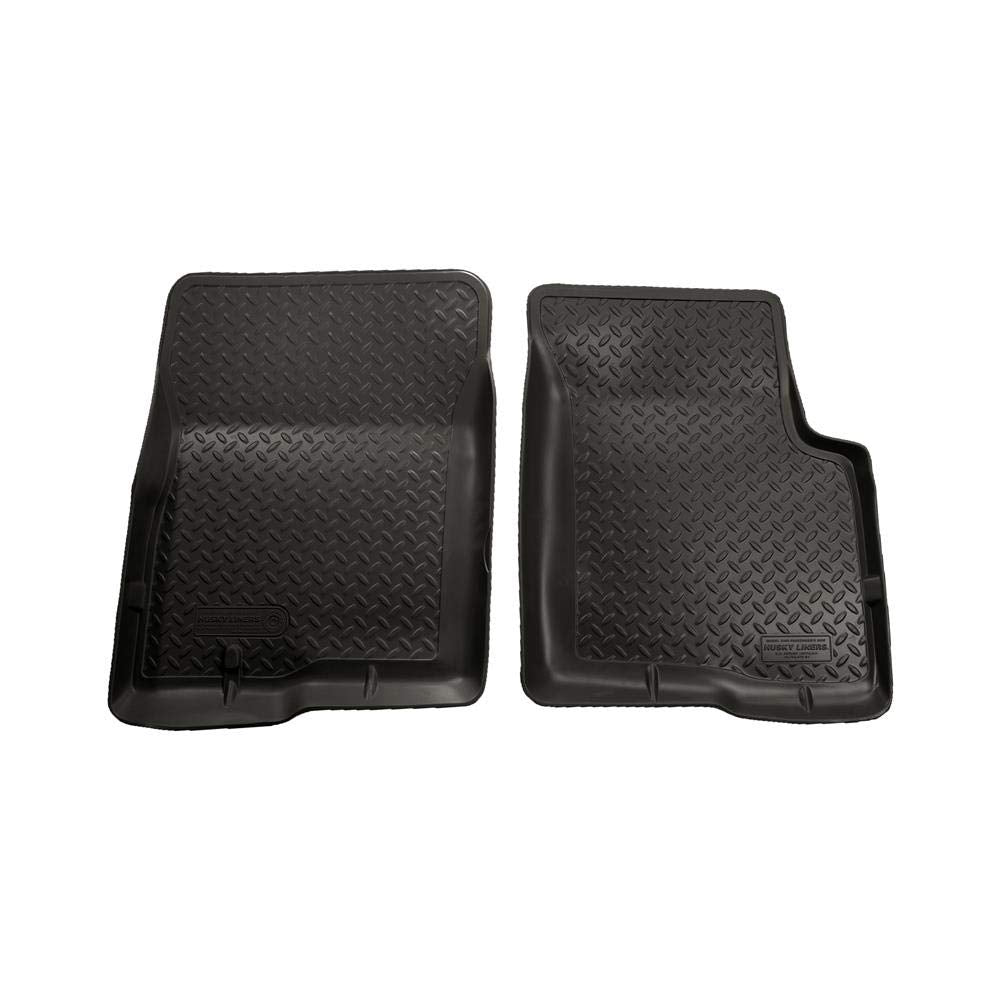 Husky Liners Front Custom FloorLiners 33651 Black 04-08 Ford F150 Lincoln Mark LT