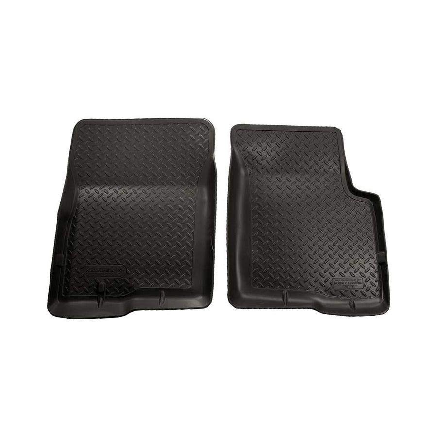 Husky Liners Front Custom FloorLiners 33651 Black 04-08 Ford F150 Lincoln Mark LT