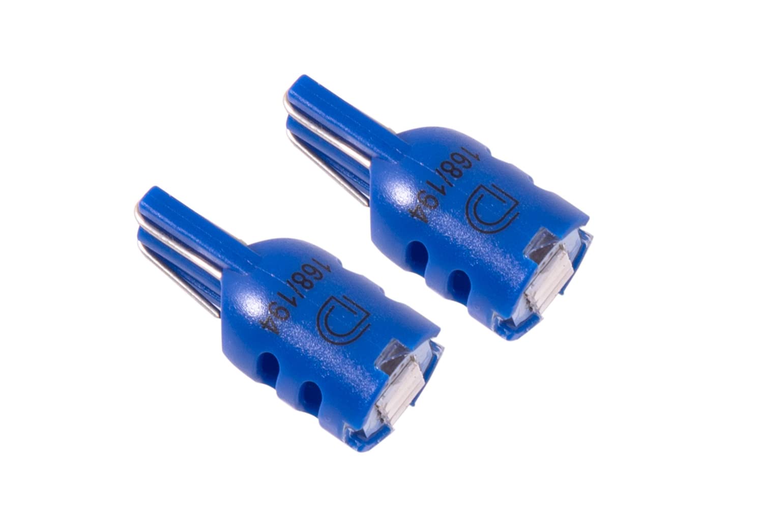 HP3 LED 194 Blue Bulb Short Pair Diode Dynamics