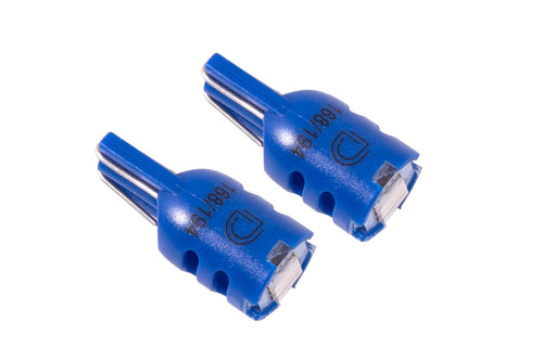 HP3 LED 194 Blue Bulb Short Pair Diode Dynamics