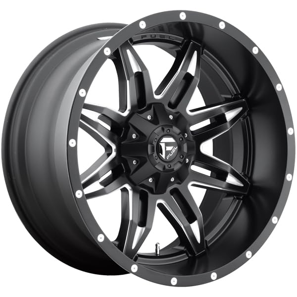 FUEL OFF-ROAD 15X8 LETHAL 5X5.5 3.79-18mm MATTE BLACK MILLED - D56715808537