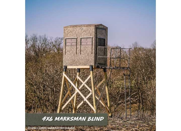 4x6 Marksman Hunting Blind Fully Assembled