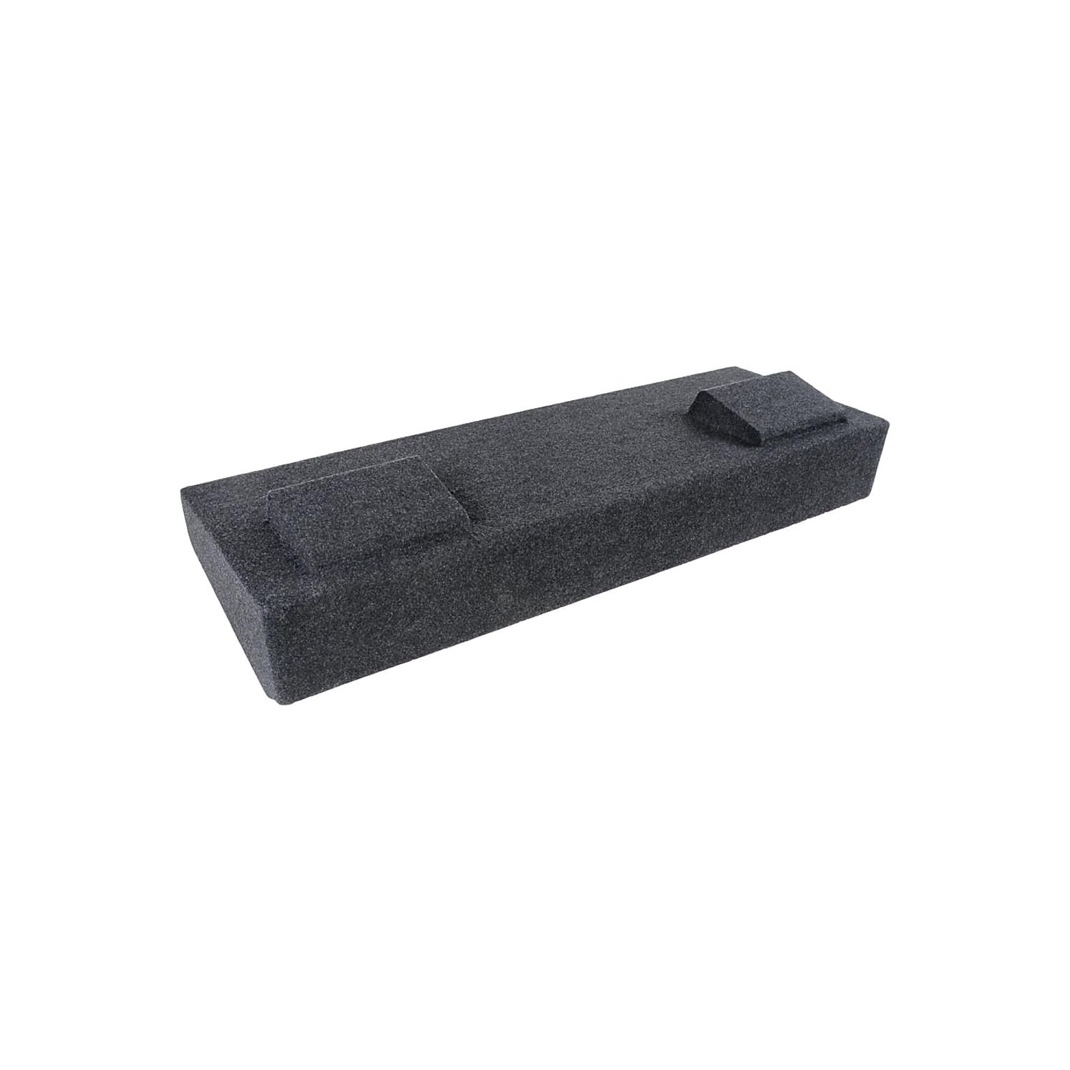 Atrend Bbox Dual 12" Sealed Carpeted Subwoofer Enclosure A184-12CP - Fits 2007 - 2020 Chevrolet/GMC Silverado/Sierra Crew Cab, Charcoal