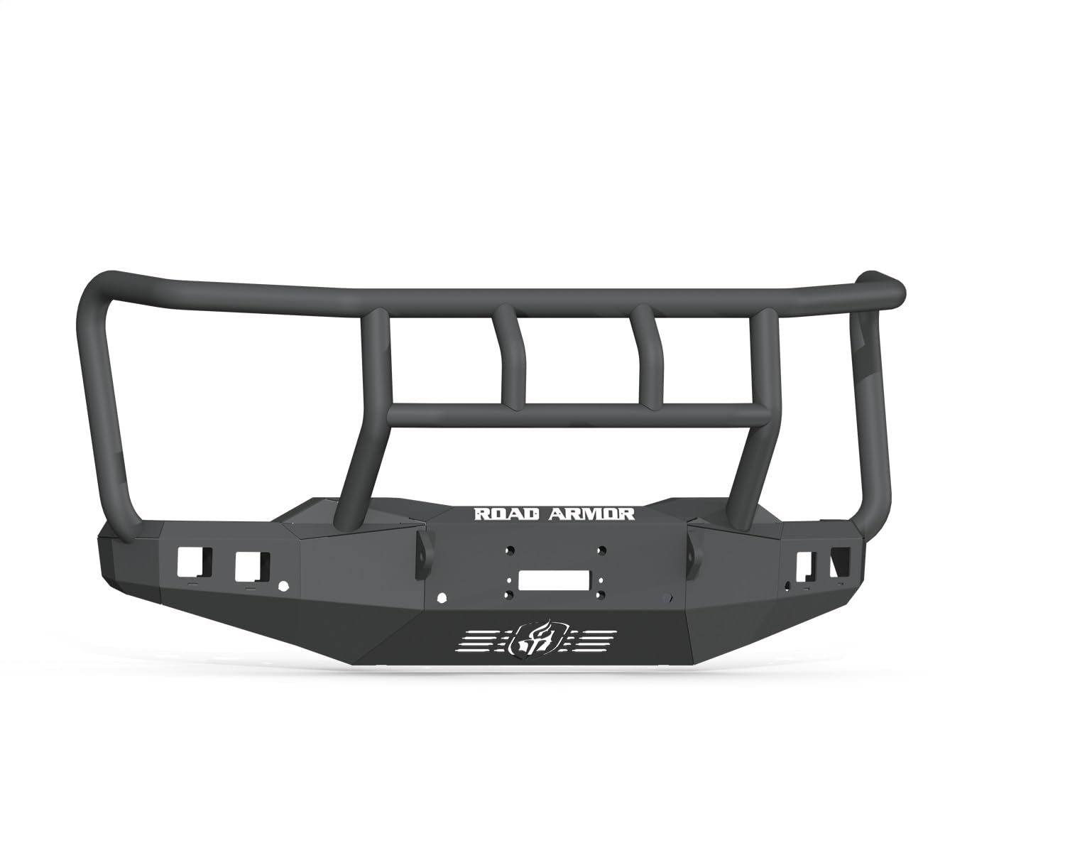 Stealth Road Armor 3202F2B Front Winch Bumper Titan II Guard - Texture Black - Compatible with: 2020-2023 Chevy 2500 3500