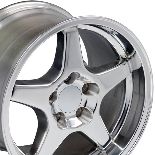 CV01-17110-5475-50P Automotive OE Wheels LLC Polished Wheel Painted (17 x 11. inches /5 x 120 mm, 50 mm Offset