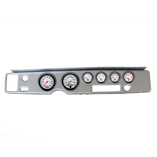 AutoMeter Dash Kit Direct Fit, Firebird 70-81, Tach/Mph/Fuel/Oilp/Wtmp/Volt, Phantom (2138-09)