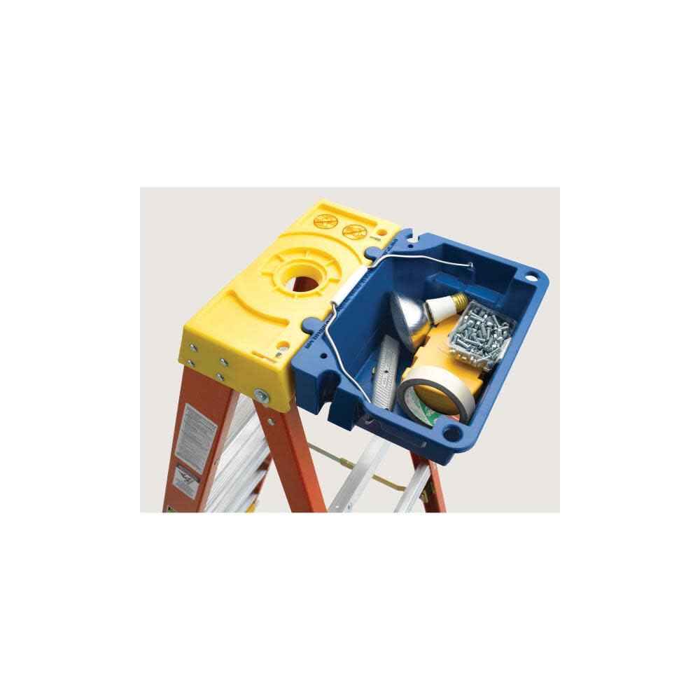 7-Ft Werner Fiberglass Type 1A - 300 Lbs. Capacity Step Ladder