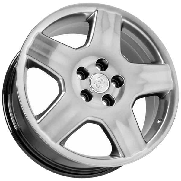 Hyper Black Wheel OE Wheels LLC LX02-18075-5450-45HB Painted (18 x 7.5 inches /5 x 114 mm, 45 mm Offset)