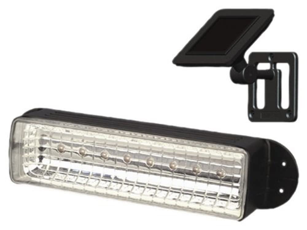Battery Doctor WirthCo 23105 Solar Charged LED Industrial Utility Light, Black, ‎1.6 pounds