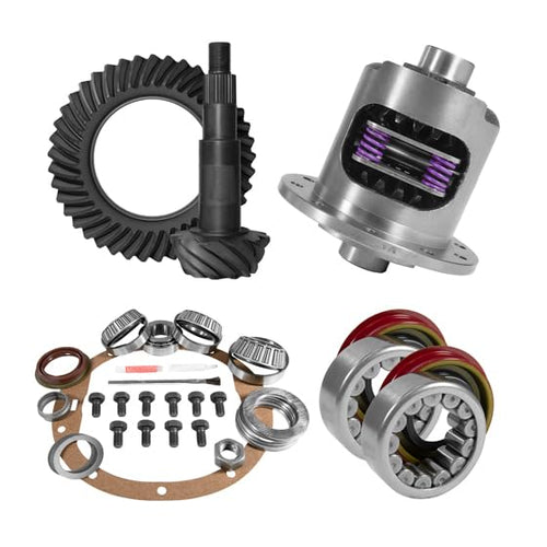 8.6" Rear GM 4.88 Ring & Pinion, Install Kit, 30spl Posi, Axle Bearings & Seals
