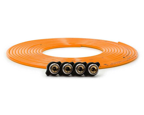 Replacement Uda 340-4100Org Tire Whip Hose Kit (240") With (4) Quick Release Chucks - Orange