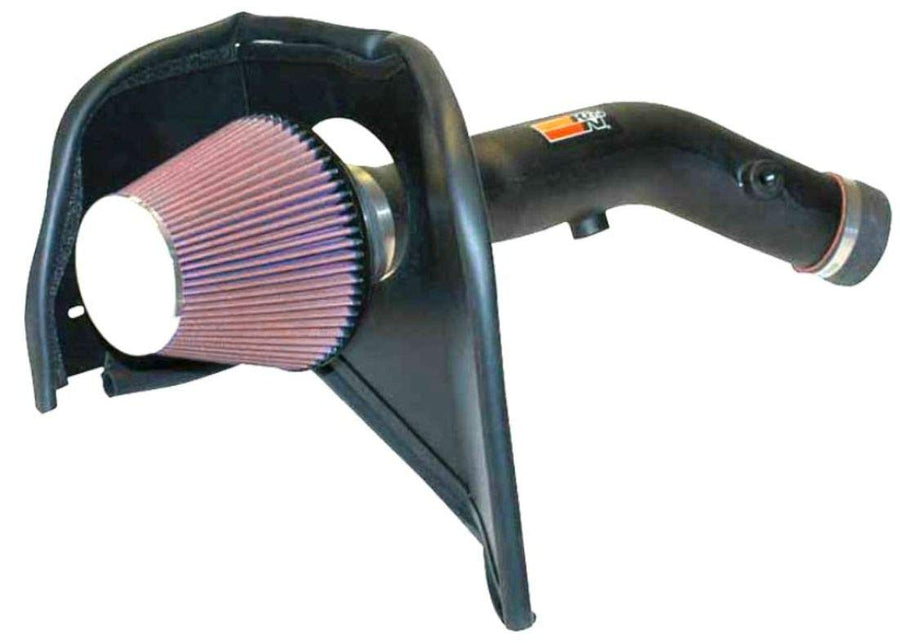 Cold Air Intake System K&N: High-Flow Air Filter, Increase Performance & Towing: Compatible with 2004-2006 Chevrolet/GMC/Hummer: Colorado, Canyon, H3, 57-3043