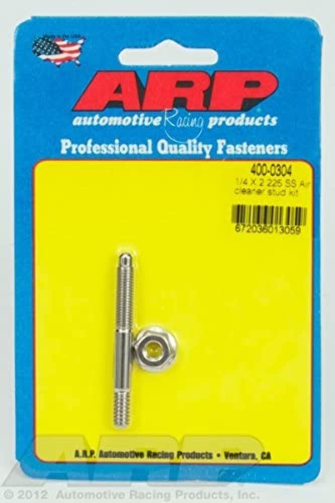 Air Cleaner Stud Kit ARP (400-0304), Stainless Steel