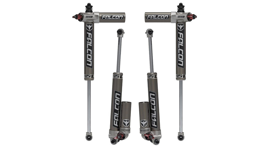 Falcon JK 4DR SP2 3.3 Fast Adjust Piggyback Shock Kit (5–6” Lift)