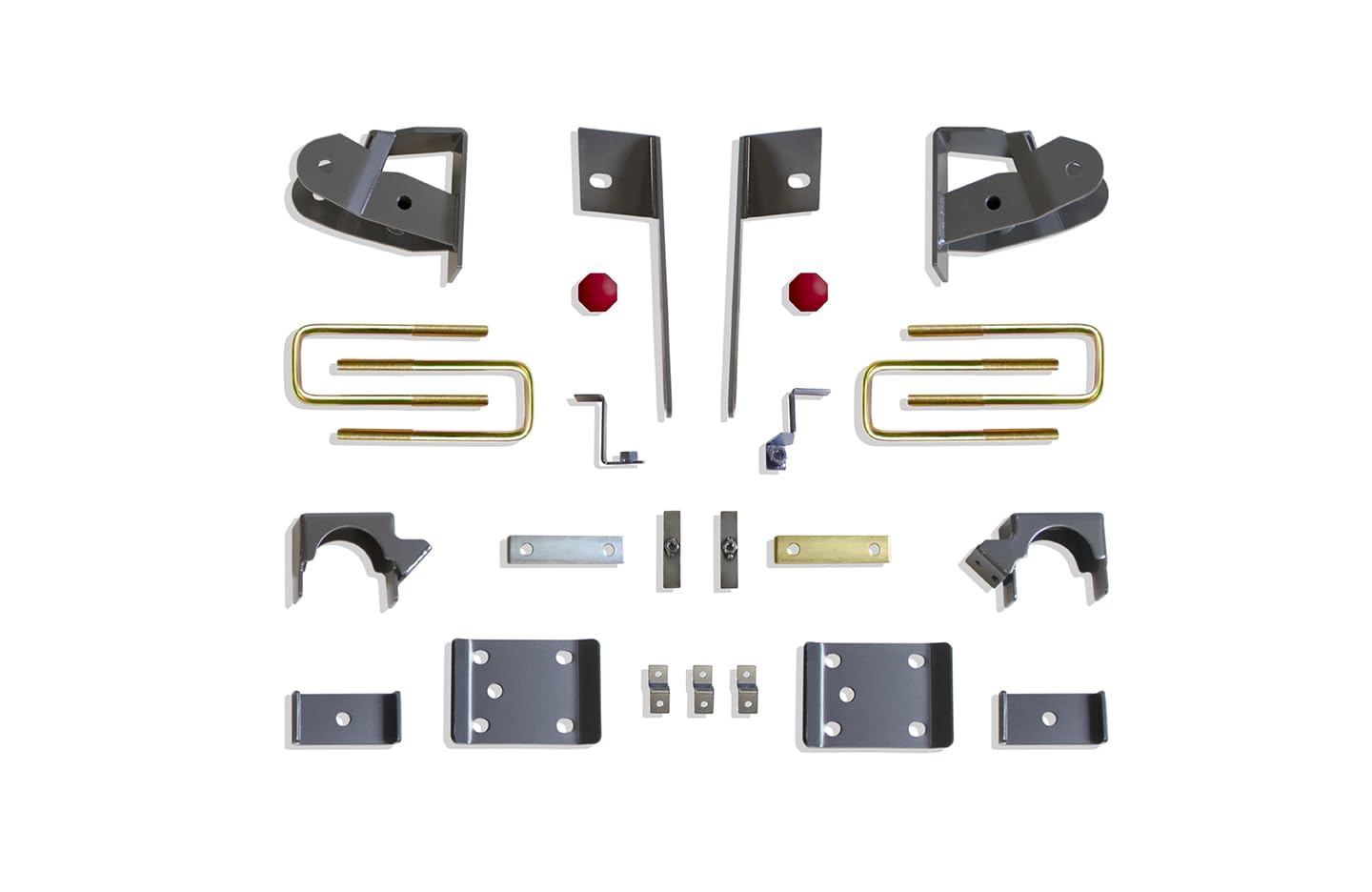 Part# 301950 MaxTrac SUSPENSION'S is A 5" Rear FLIP KIT Including AXLE RELOCATORS, Bump Stops, Hangers & Spring Plates
