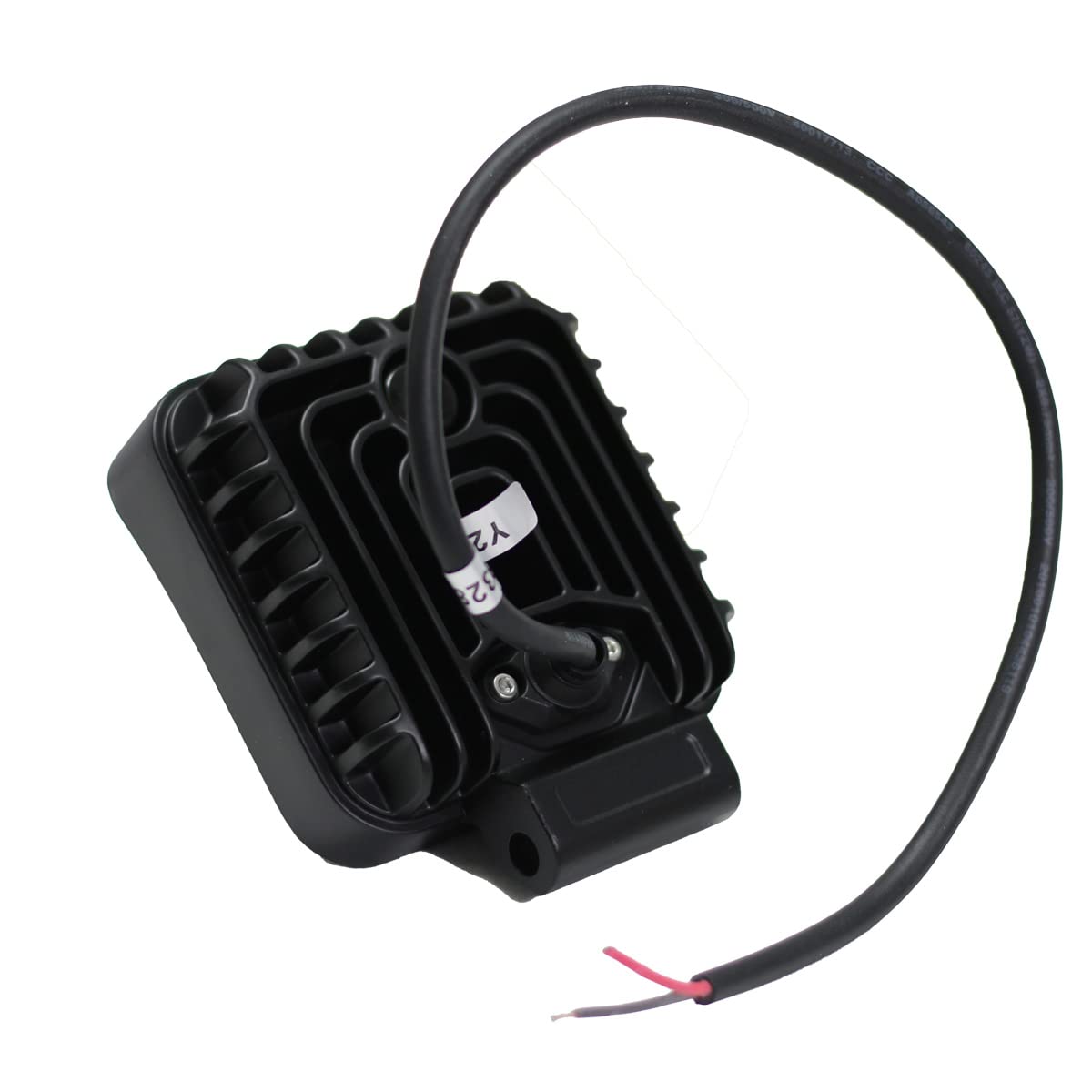 Race Sport Lighting 36-Watt Auxiliary Light Fit 4-inch Square IQ Series Auxiliary LED Flood Beam RS4IQ36WS