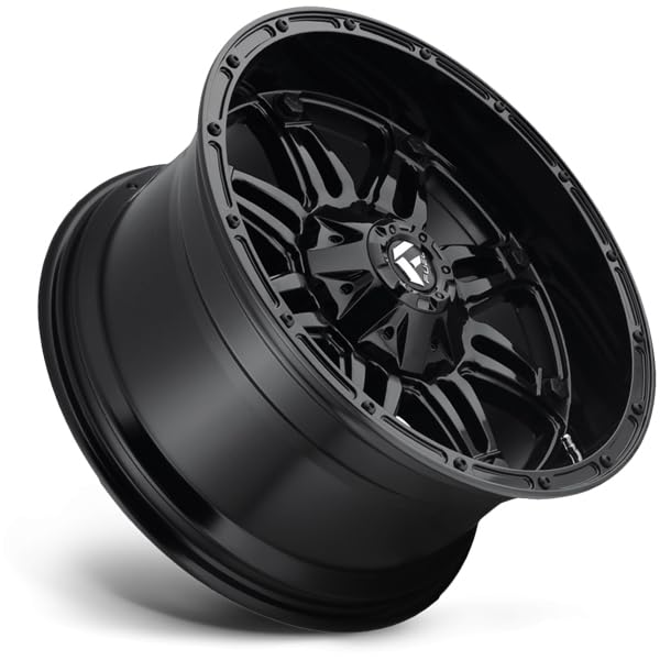 D625 HOSTAGE FUEL OFF-ROAD 17X9, 6X135/5.5, 5.04, 1mm GLOSS BLACK - D62517909850