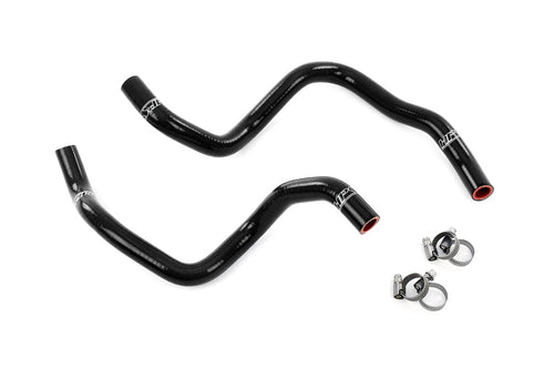 High Temp HPS Reinforced Silicone Black Heater Coolant Hose Kit, 57-2108-BLK