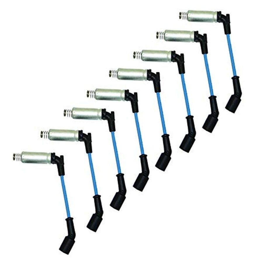 Moroso Ultra 40 73659 Spark Plug Wires in Blue, Fits Gen 3 Chrysler Mopar Hemi Engines, 5.7L