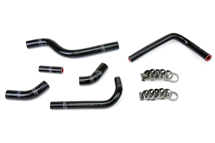 Black HPS 57-1252-BLK Silicone Radiator Coolant Hose Kit