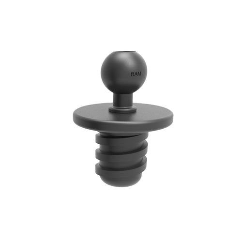 Kayaks Perception Solo Mount Base for Ram Accessories - 1", Black
