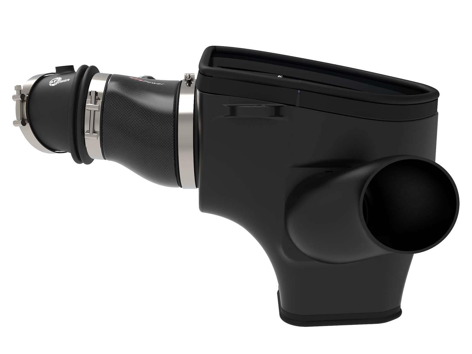 Track Series aFe POWER Intake System w/Pro DRY S Filter, #57-10001D, Carbon Fiber
