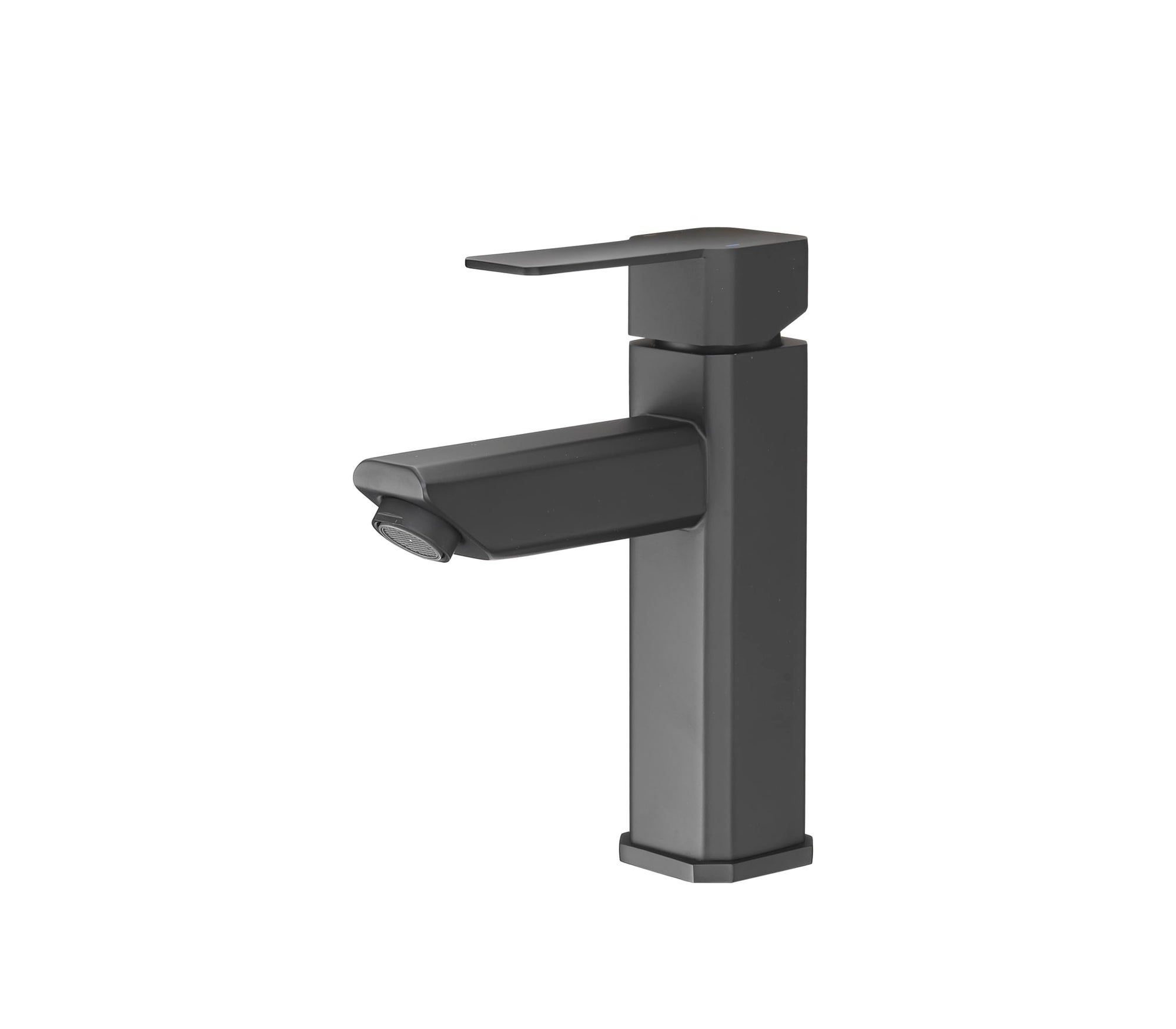 Dura Faucet RV Modern Angular DF-ML803LQ-MB Lavatory Faucet - Single Handle (Matte Black)