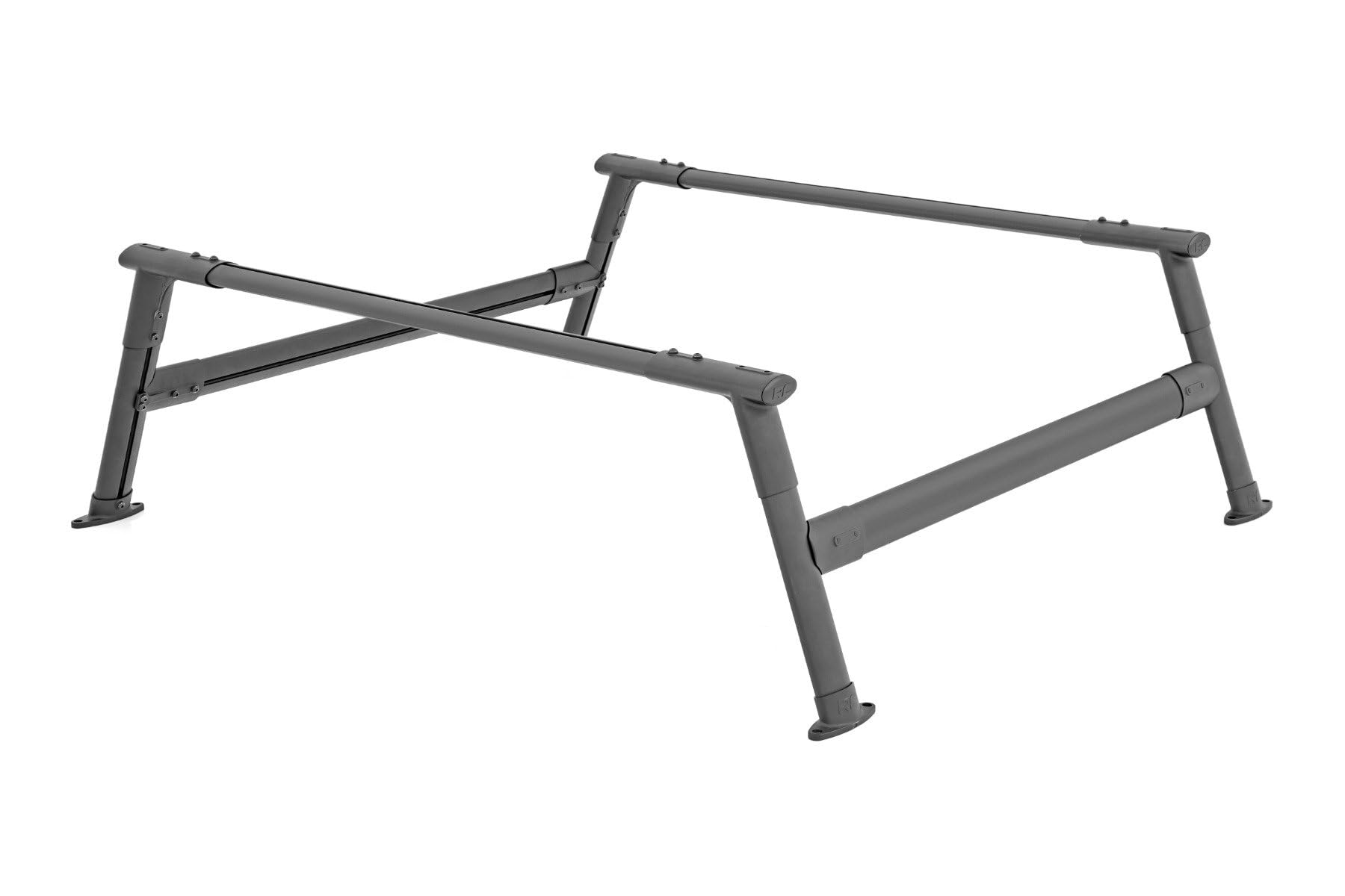 Rough Country Bed Rack Full-Height for Ford F-150 (2015-2025) - Modular Aluminum Truck Rack for Cargo Racks, Rooftop Tents, Ladders & Overland Gear