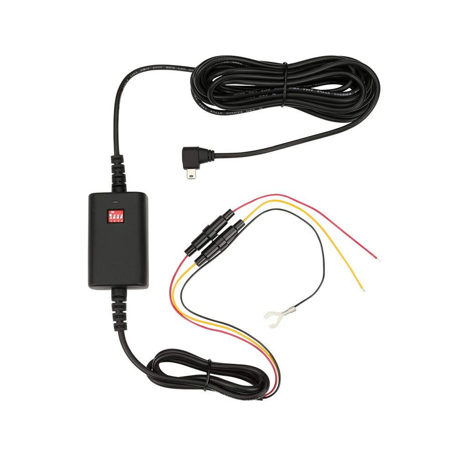 Mio MiVue Cable III SmartBox Power Supply Cable to Support MiVue Dash Cams in Parking Mode, Car Battery Dashboard Camera Attachment