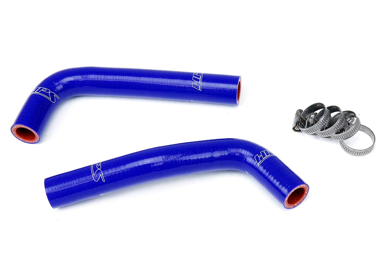 Blue HPS 57-1352-BLUE Silicone Radiator Coolant Hose Kit