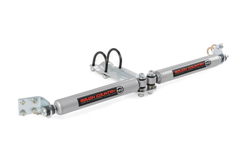 Rough Country Dual N3 Steering Stabilizer for 1994-1999 Ram 1500 4WD - 8732130