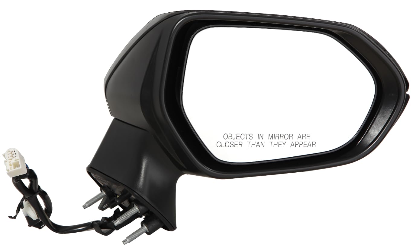 For Toyota Corolla Sedan JPN/USA Built 20-21 M-Ford Power Non Heated Mirror without BSD Passenger Side (PTM) | DOT Certified 87910-12F60+87915-02360-C0 | ACK TO1321391
