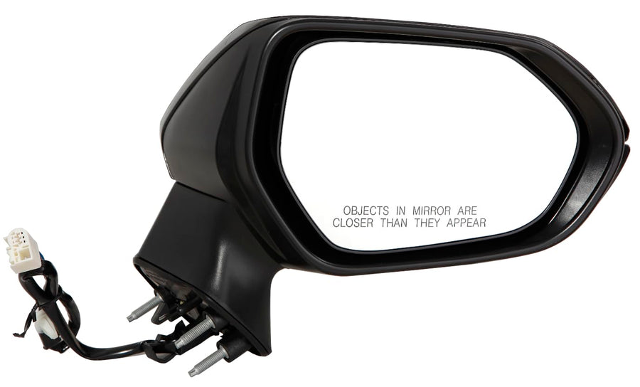 For Toyota Corolla Sedan JPN/USA Built 20-21 M-Ford Power Non Heated Mirror without BSD Passenger Side (PTM) | DOT Certified 87910-12F60+87915-02360-C0 | ACK TO1321391