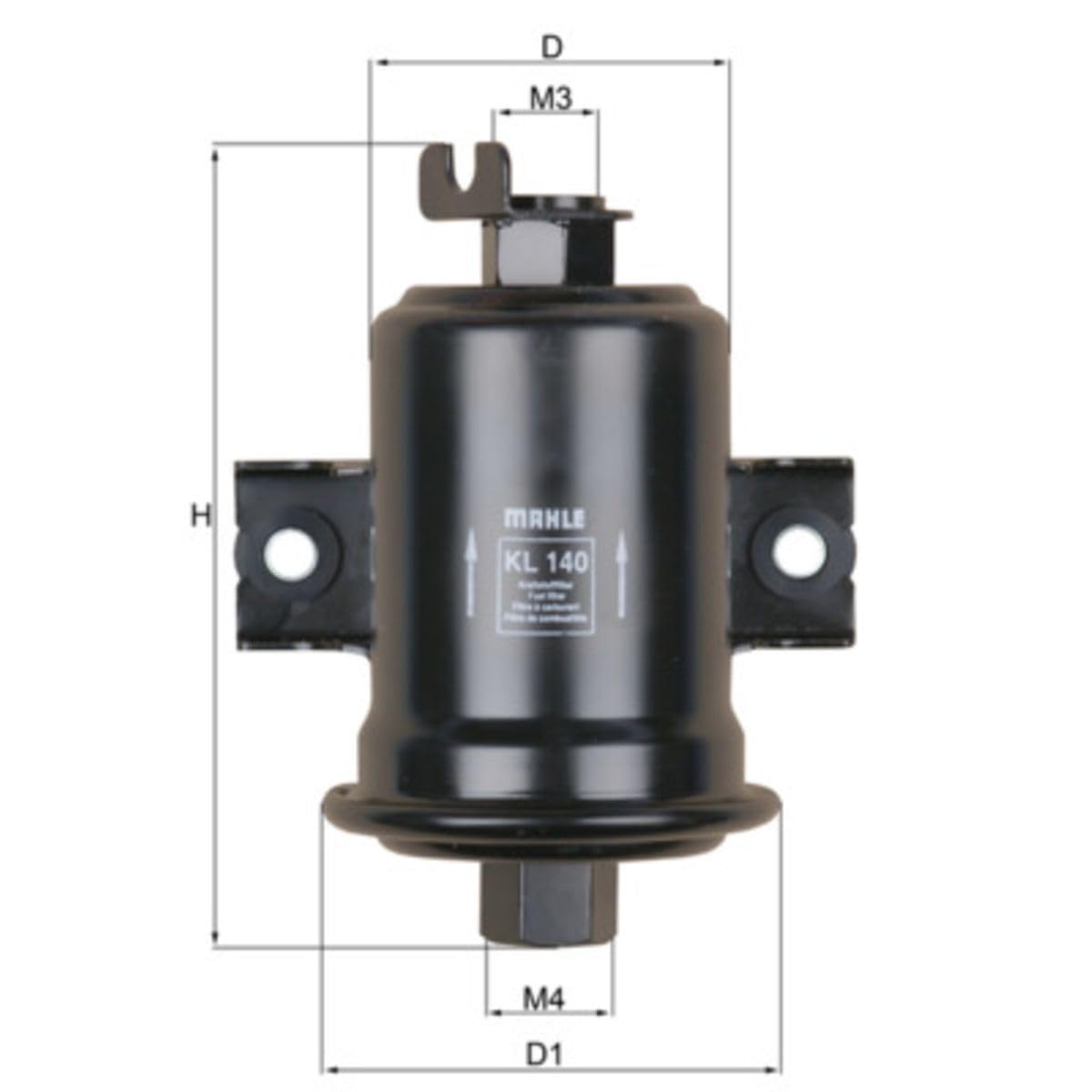 Fuel Filter MAHLE KL 140