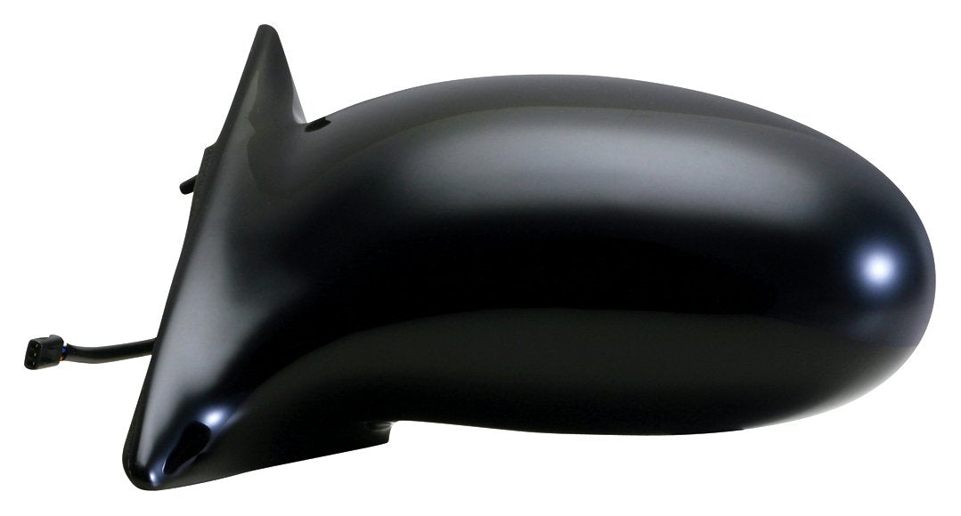 Fit System Driver Side Mirror for Grand Am Pontiac, GT, SE, Black, Non-Foldaway, Power