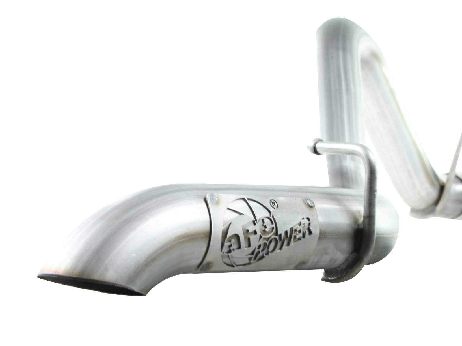 MACH Force XP aFe 2.5" 409 Stainless Steel Cat-Back Exhaust System with Hi-Tuck Tailpipe for Jeep Wrangler TJ L6-4.0L
