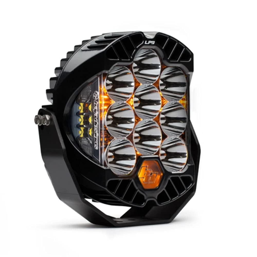 Baja Designs LED Light Pod LP9 Racer Edition for Jeeps, Off Road 4x4, Trucks, UTV (Racer Spot Lens; Clear)
