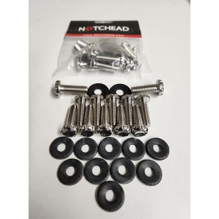 Body Fastener Kit NotcHead 8310-2, 67-69 Camaro Fender