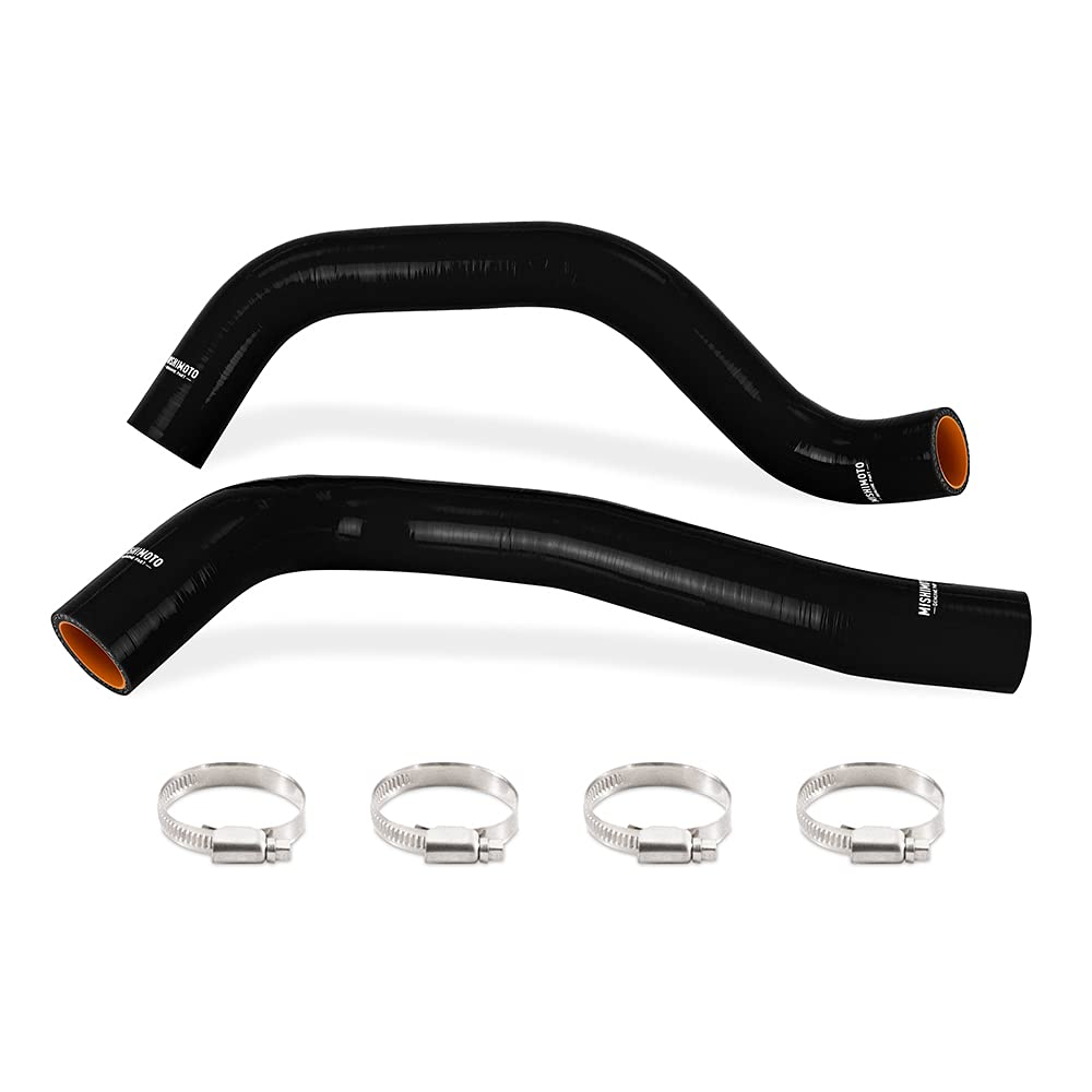 Mishimoto Silicone Radiator Hose Kit MMHOSE-TAC35-16BK, Compatible With Toyota Tacoma 3.5L 2016-2020, Black