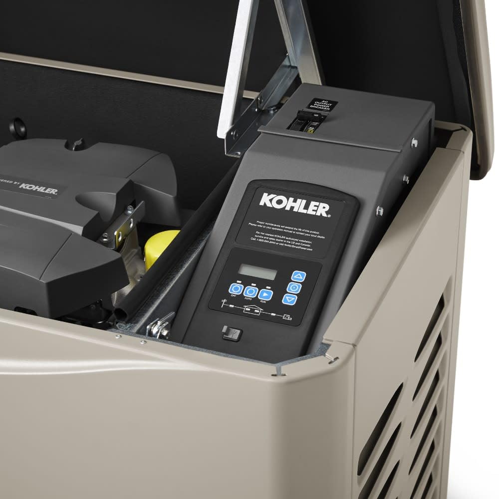 Air-Cooled Kohler 26RCAL-200SELS Standby Generator with 200 Amp Transfer Switch Single Phase, 26,000-Watt