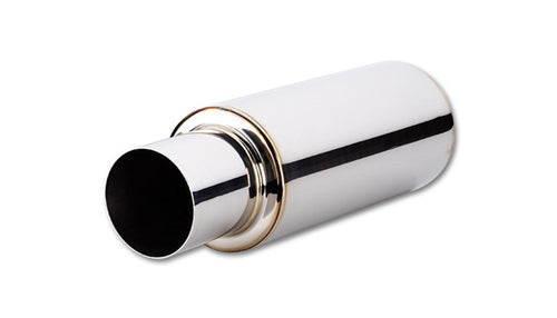 Vibrant (1091) Performance Vibrant 4" Round Tip TPV Universal Muffler