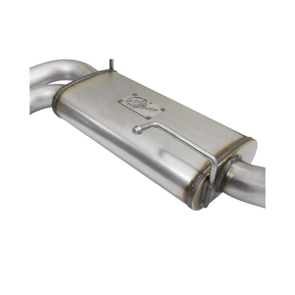 Rebel Series aFe Power 3"X2-1/2" Cat-Back Exhaust System (Stainless Steel)