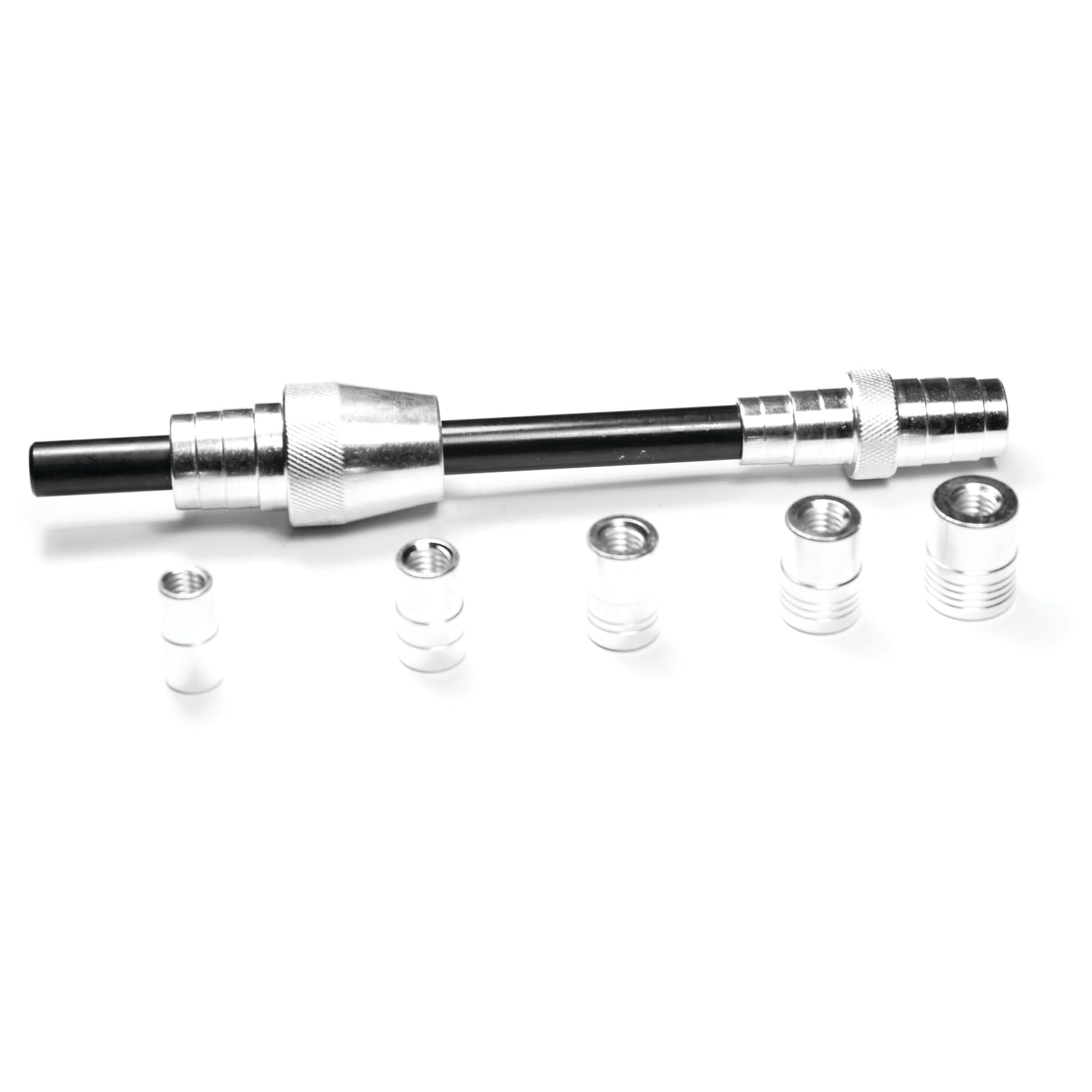 Metric Clutch Alignment Tool Performance Tool W1158P - 10 Sizes with Shaft, Bushings, and Graduated Diameters for Easy and Precise Alignments