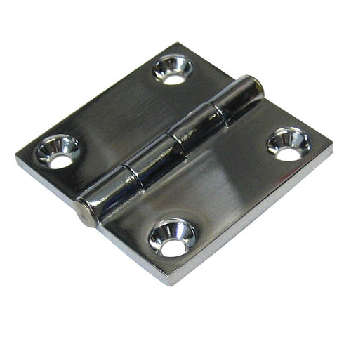 IND 6163C Whitecap Butt Hinge 1 1/2" x1 1/2" S.S. Pair