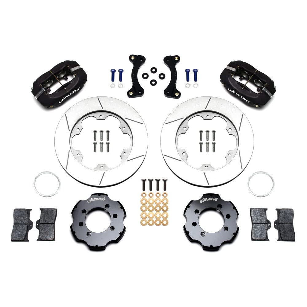 Front Wilwood Disc Brake Kit Blk 90-05 Miata 11.00 GT