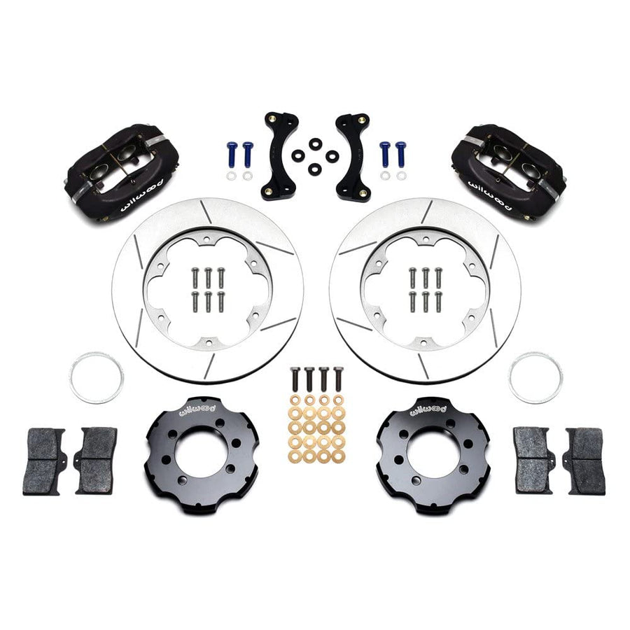 Front Wilwood Disc Brake Kit Blk 90-05 Miata 11.00 GT